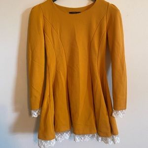 HYYP Yellow lace Dress